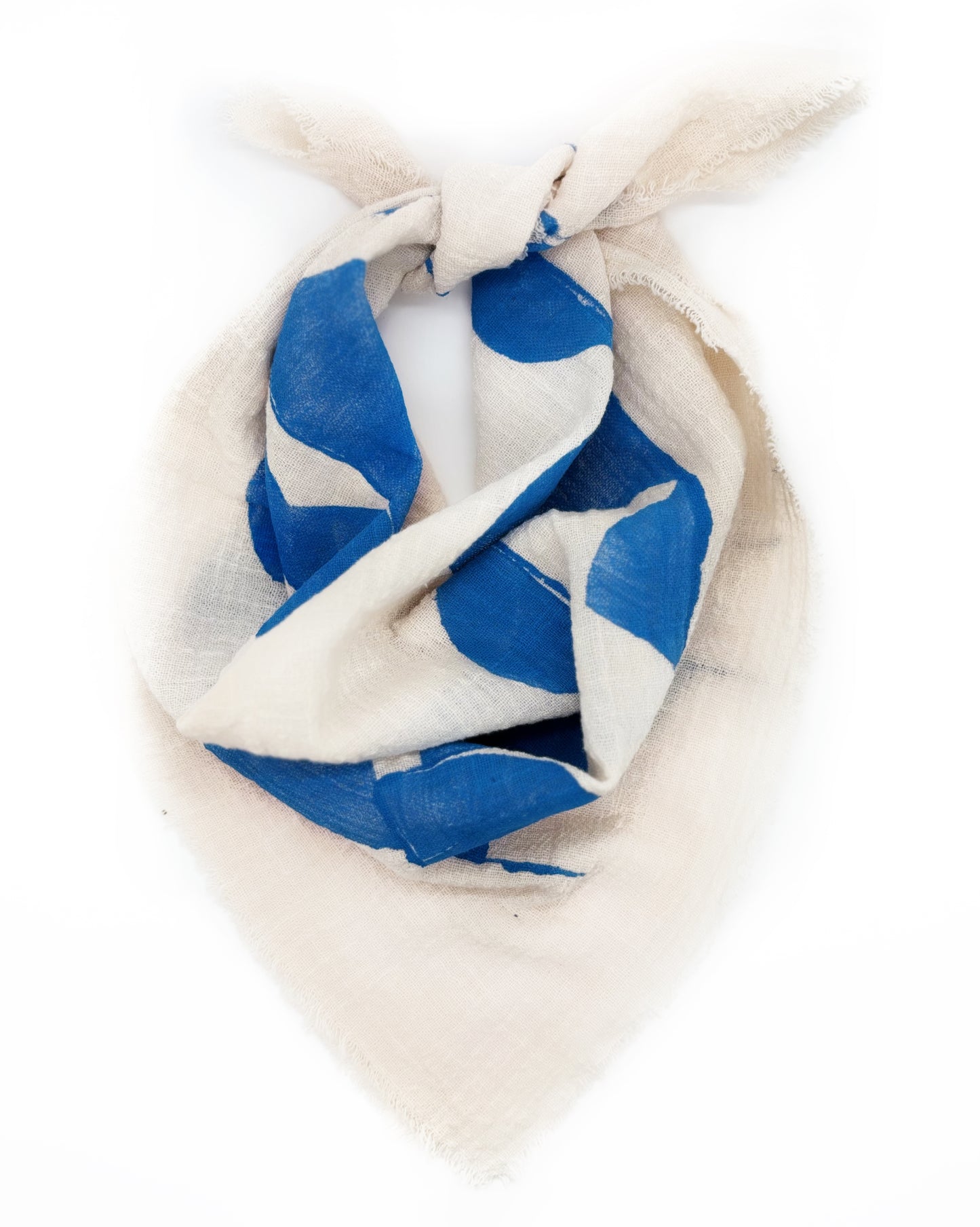 Foulard Houston bleu