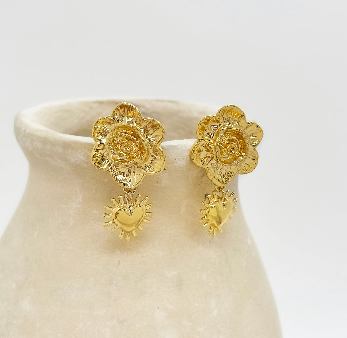 Boucles d'oreilles Flores