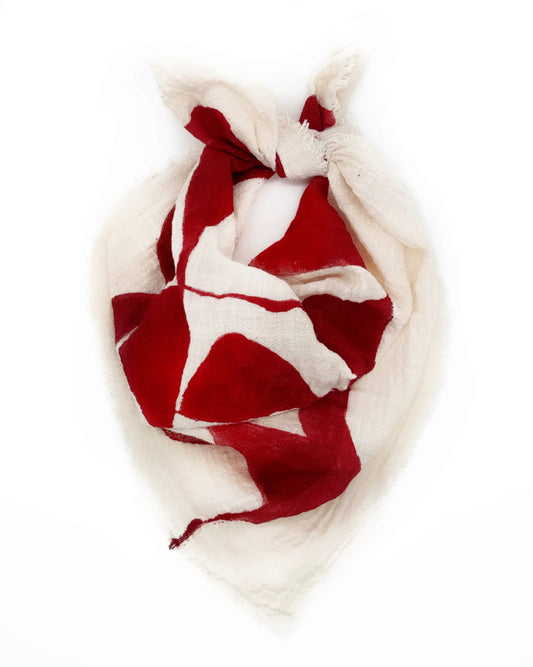 Foulard Houston rouge